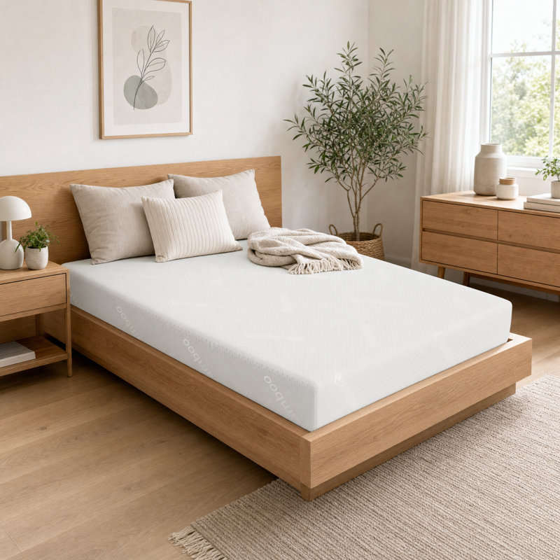 Ortho Sleep Firm 20cm Memory Foam Mattress, European Double (140 x 200 cm)