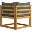 Chaise longue 7 pièces avec coussins-332273168