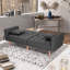 Vikie Twin 75'' Upholstered Convertible Sofa-407187832