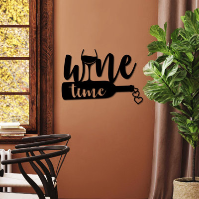 Elegant Decorative Metal Wall Accessory, Black Finish, 21.3 x 14.6 inches | 100% Metal Construction, Thickness: 0.06 inches | Lightweight Design (1.7 lbs) | Perfect for Home Decor, Living Room, or Office Wall Art, Stylish and Durable