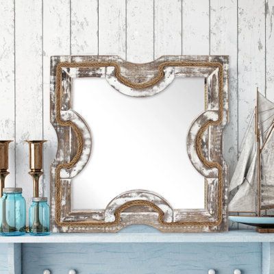 Misael Wood Wall Mirror