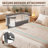 Baby Bassinet 2 in 1 Bedside Sleeper,Folding Portable w/Storage Basket-214121132