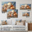 Photorealistic Seashells Collage - Art mural en acrylique coquillage pour la cuisine-101526013