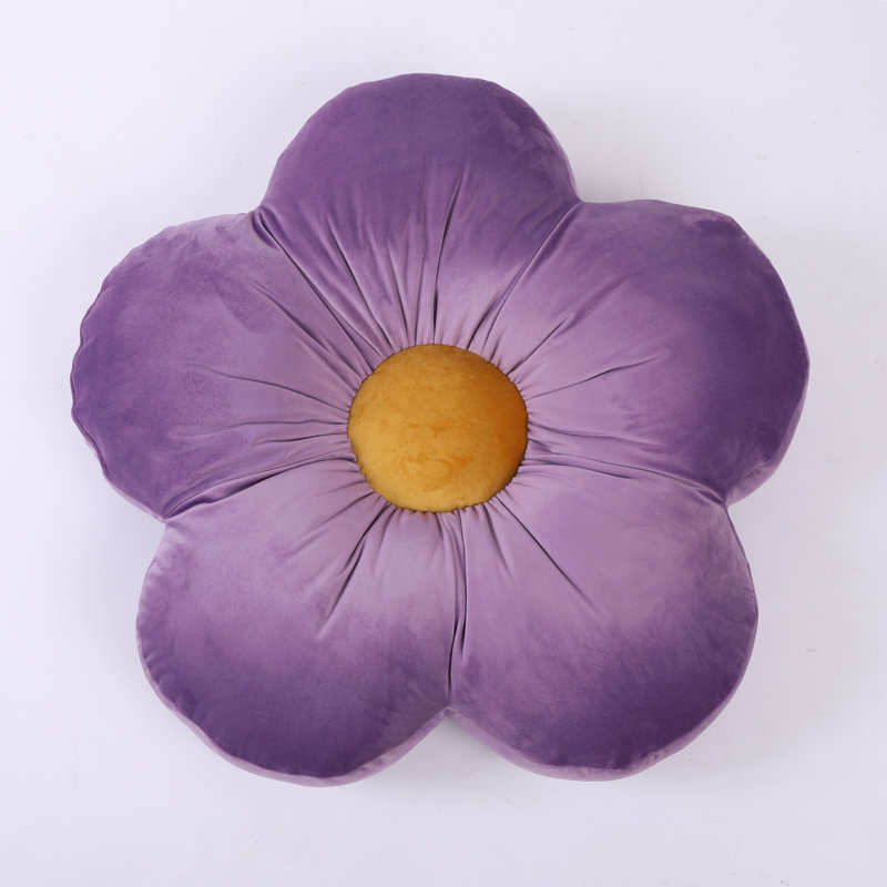 Coussin de sol Alexis, Mauve
