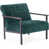 Chenille vert foncé