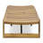 Wood Chaise Lounge Duet - Finished, To Outdoor Elements, 26.73" W X 78.75" D 12.50" H, Yellow Brown 2 With Finish, Joyful Moment, 26"W 78.75"D 12.5"H, Shade-851274979