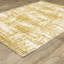 Tapis or / ivoire Stanuta-891951317