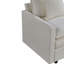 Fauteuil de lecture rembourré en tissu-879411428