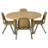 Round T-Mold Activity Table with Adjustable Tiny Tot Legs-109512138-109512130-109512125