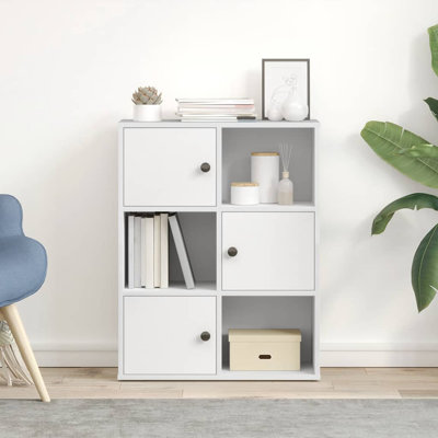Bookcase 60X24x76.5 Cm Engineered Wood