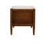 Banc d'appoint avec rangement et coussin rembourré