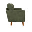 Causeuse 2 places 65 pouces, minimaliste et moderne en tissu de polyester respirant avec pieds robustes en bois massif de 65 pouces, vert olive-2079718843