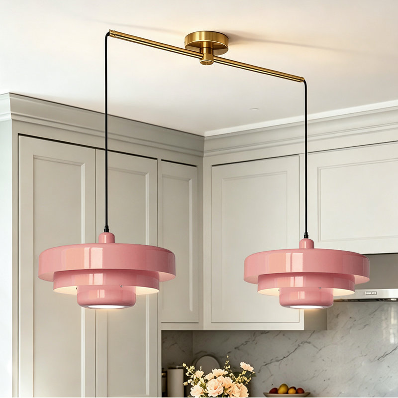 Îlot de cuisine Nordic Modern, Rose