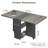 50.1'' x 31.4'' Dinning Table with Wheels-100078675
