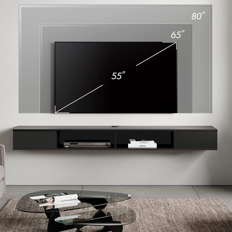 Wampat 70'' W Floating Storage Credenza