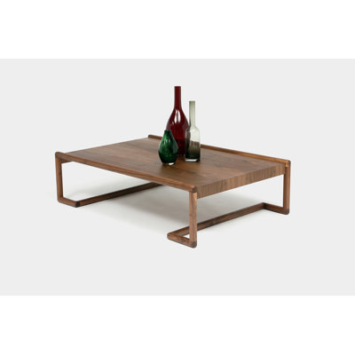 Untitled Solid Wood Sled Coffee Table by ARTLESS