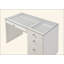 Meuble-lavabo 1 pièce 1 pièce Glam