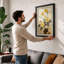 Chrysanthemum Study Botanical - Framed Print-81437198-81437199