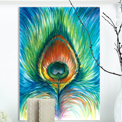 " Peacock Feather "