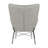 Bayliegh Faux Leather Accent Chair with Ottoman-794975235