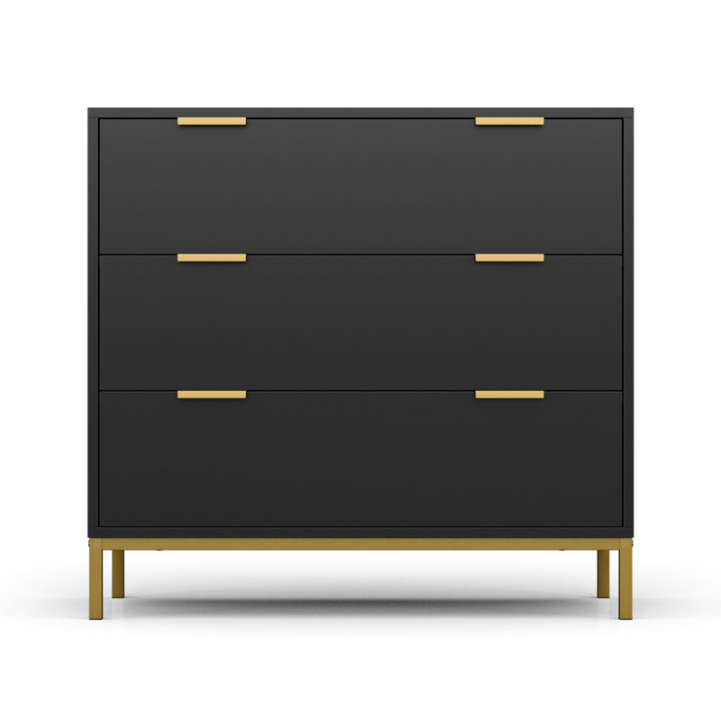 80 cm W Chest of 3 Drawers