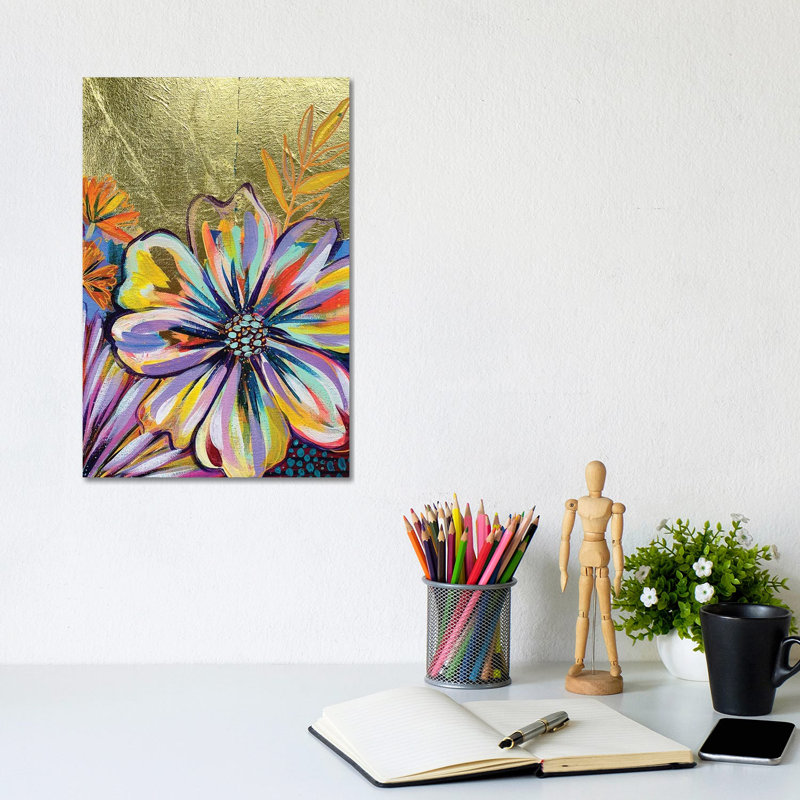 Gildedgarden I by EttaVee - Wrapped Canvas Print, 20.32 cm H x 30.48 cm W