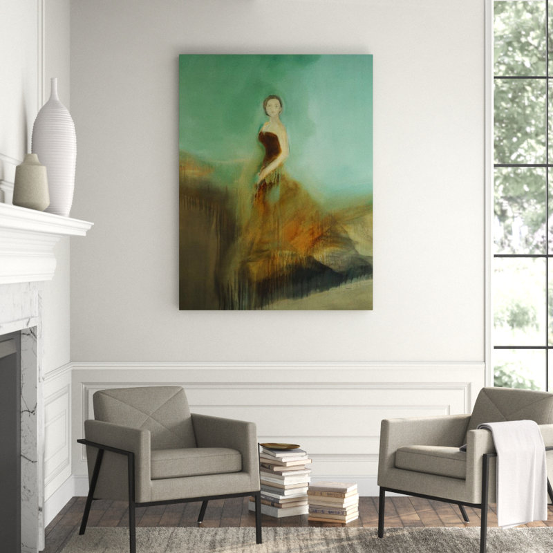 Sophie Painting by Sarah Stockstill, Outdoor, 32" H x 24" W x 1.5" D
