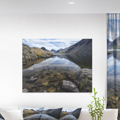 " Wast Water With Reflection In Lake "