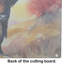 American Bison Glass Cutting Board Large