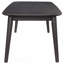 Ensemble de 3 tables basses rectangulaires noires