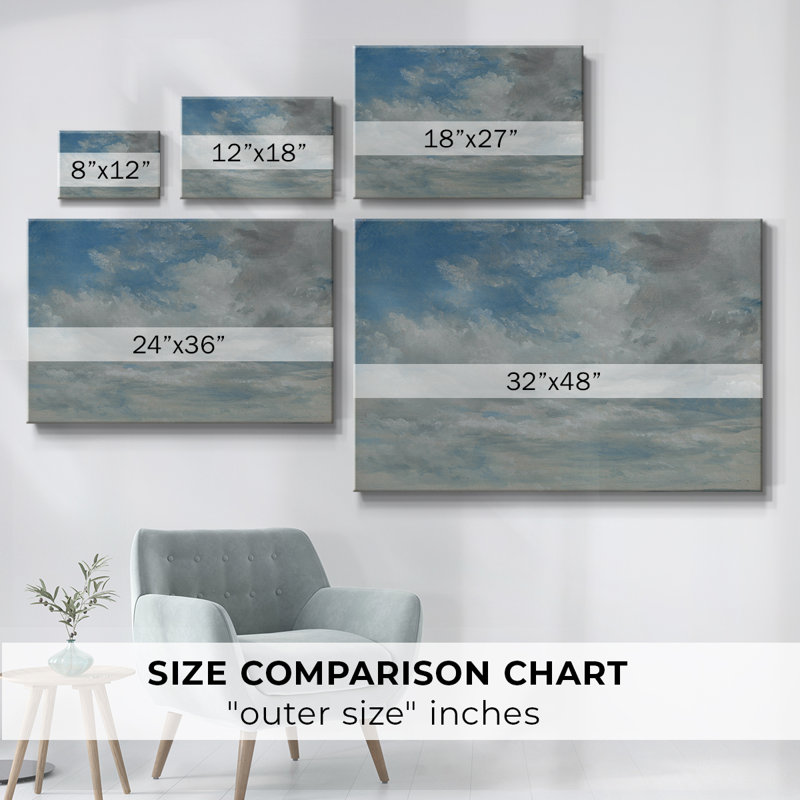 Paysage rétro - CCCLXIX, reproduction d'art sur toile, H 33 po x l 49 po