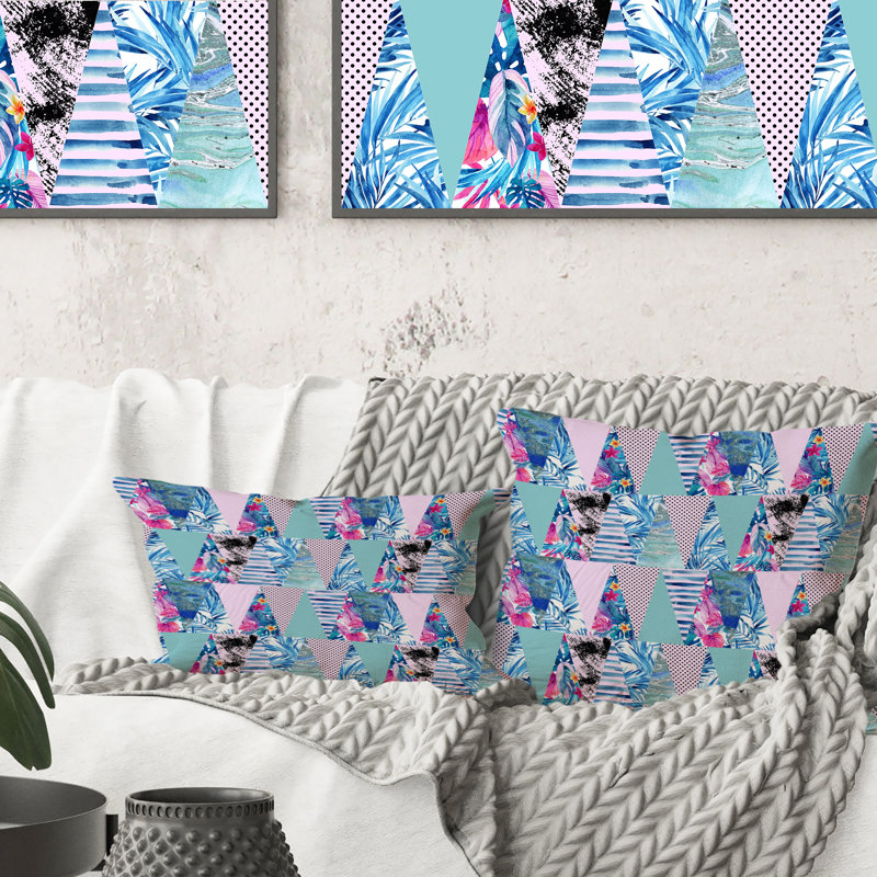 Patchwork Throw Pillow