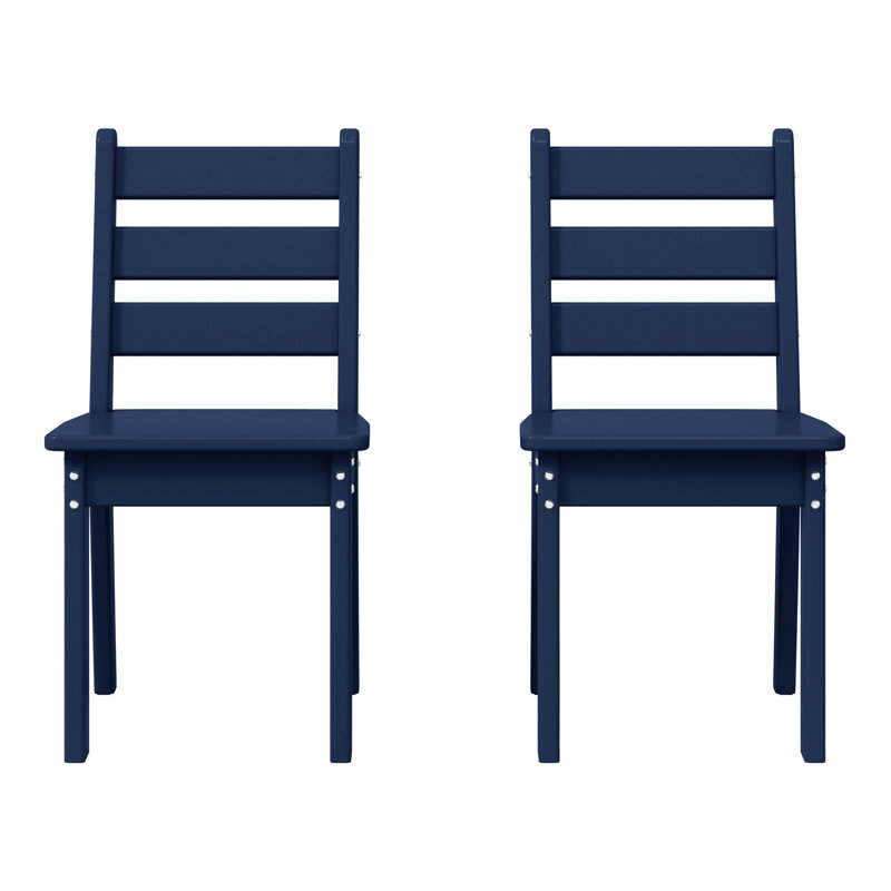 Chaise de salle à manger pour enfants, Bleu