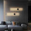 Athena - Modern Black Led Wall Sconce-80cm-14W LED Up/Down Wall Sconce – Warm White Wall Wash Light for Living Room, Bedroom, Hallway & Stairs, Matt Black