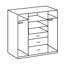 Baller 4 Door Manufactured Wood Wardrobe-26881684-26881688