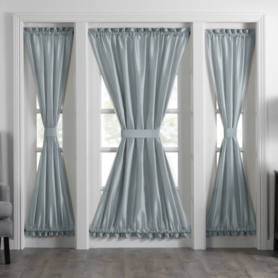 Mullan Polyester Light Filtering French Door Curtain Panel