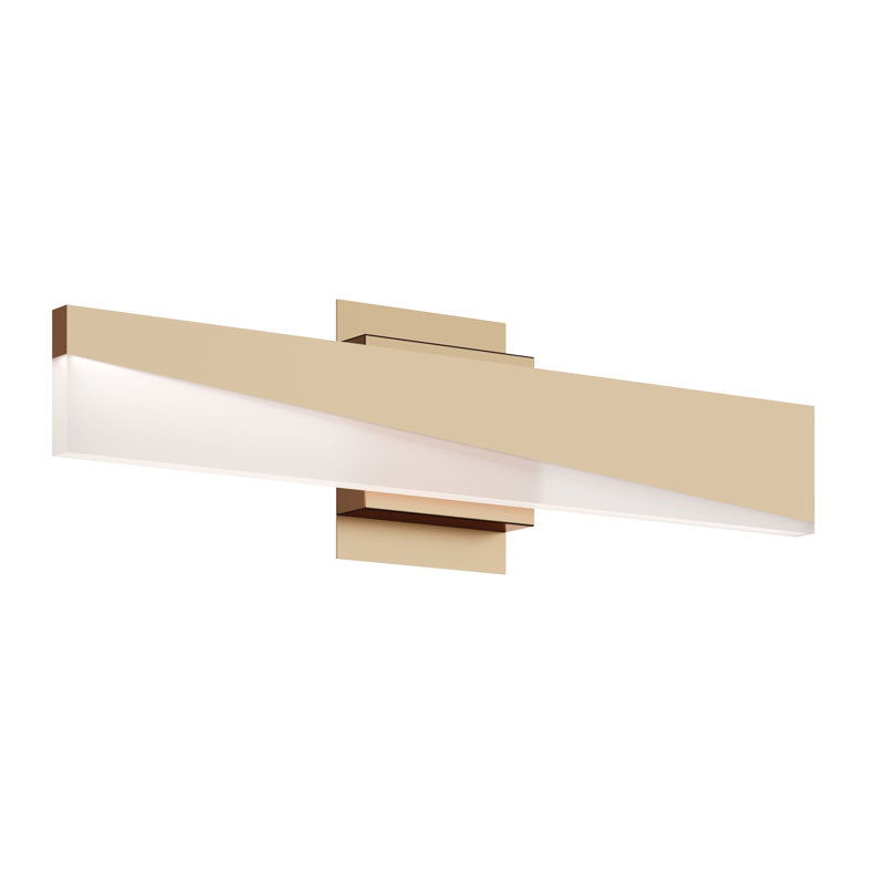 Shontaye 24'' LED Vanity, Light Antique Brass