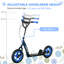 AIYAPLAY Kids Scooter with Adjustable Handlebar, Kick Scooter-457967663