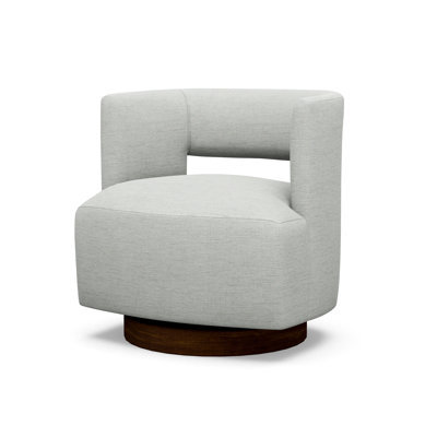 Crystle Swivel Barrel Chair