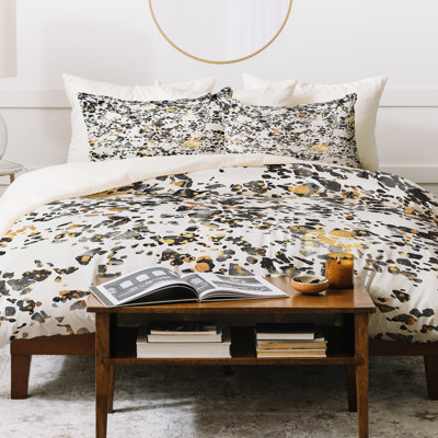 Ensemble de housse de couette moucheté Terrazzo