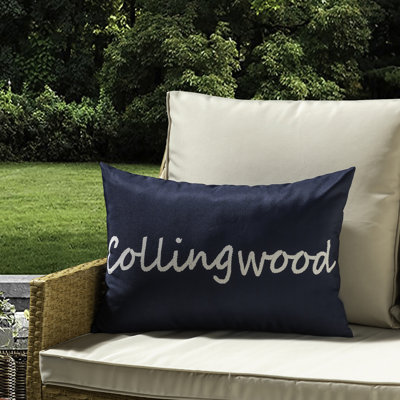 My Cottage Living Outdoor Regtangular Pillow With Insert
