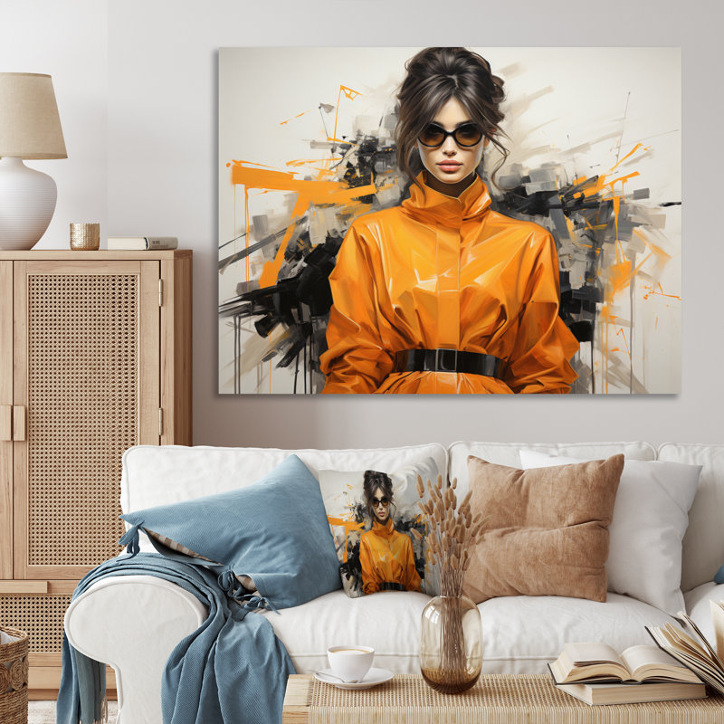 Fashion Infinite Style - Imprimé, H 24 po x l 32 po x P 1 po, Toile tendue