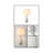 Salerno 22.44" White Table Lamp