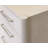Executive Wood Double Pedestal L-Desk, Corner Table, Office Storage, White
