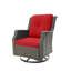 Chaise de patio pivotante avec coussins Nihat-1563835525
