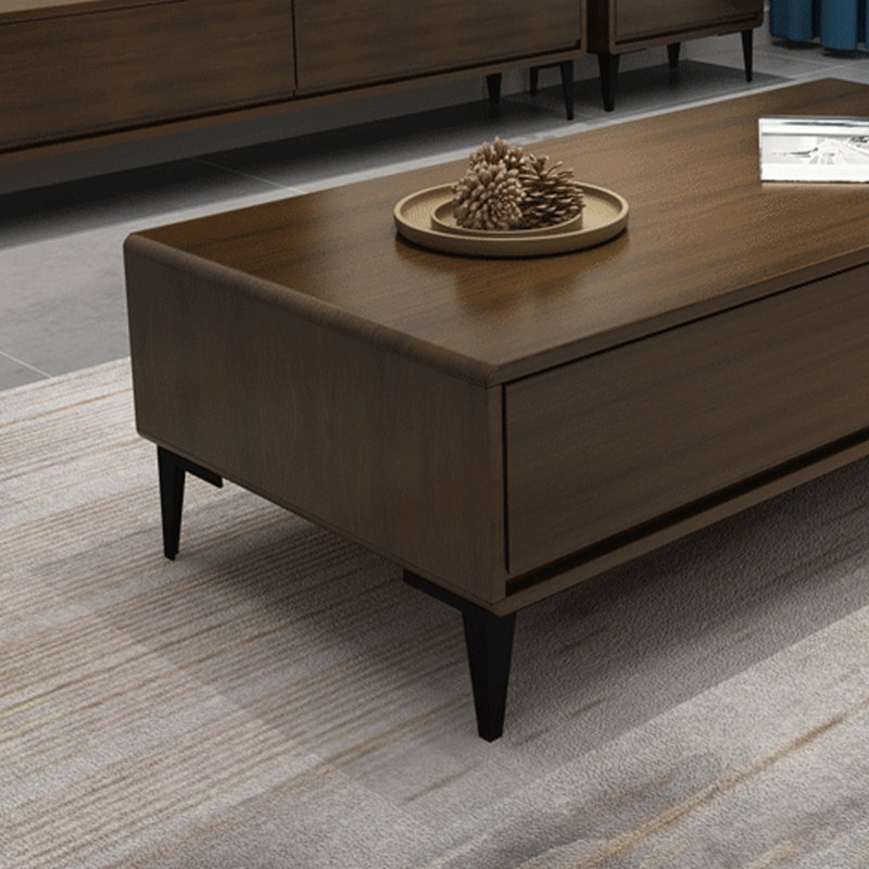 Table basse moderne rétro minimaliste, H 15,74 po x L 43,3 po x l 23,62 po