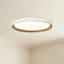 Nix 15-in Black dimmable LED Flush Mount-542262021