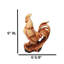Figurine de coq rustique rustique