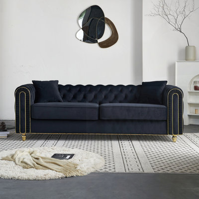 86'' W Luxury Modern Tufted Sofa