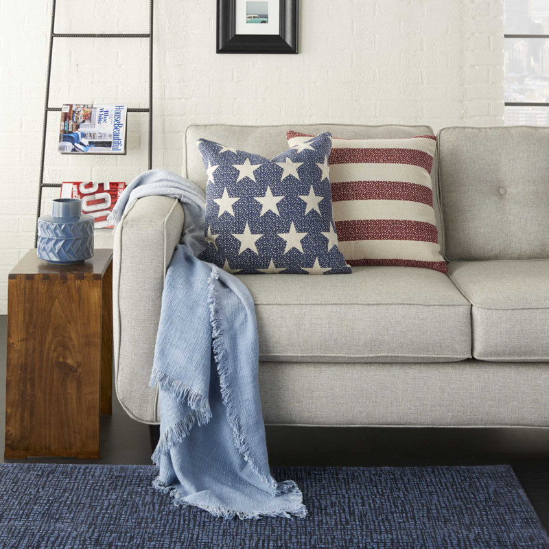  Square Cotton Pillow Cover & Insert